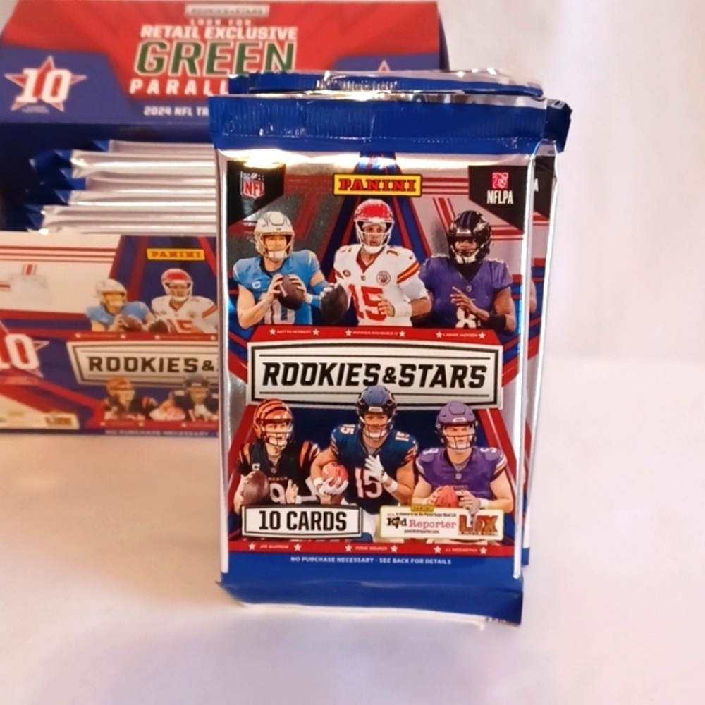 2024 Panini NFL Rookies and Stars FOOTBALL SINGLE PACK - Picture 5 of 8
